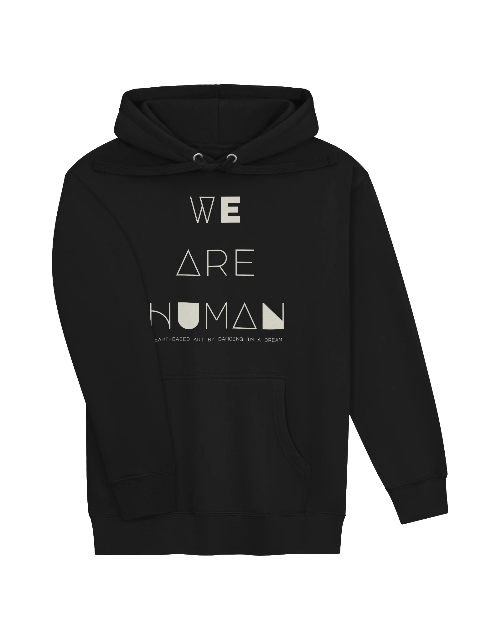 'we are human' hoodie product image (5)