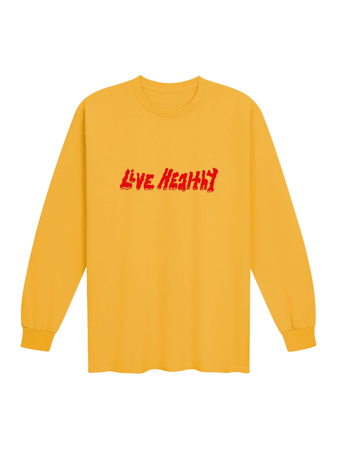 live healthy long sleeve tee product image (1)
