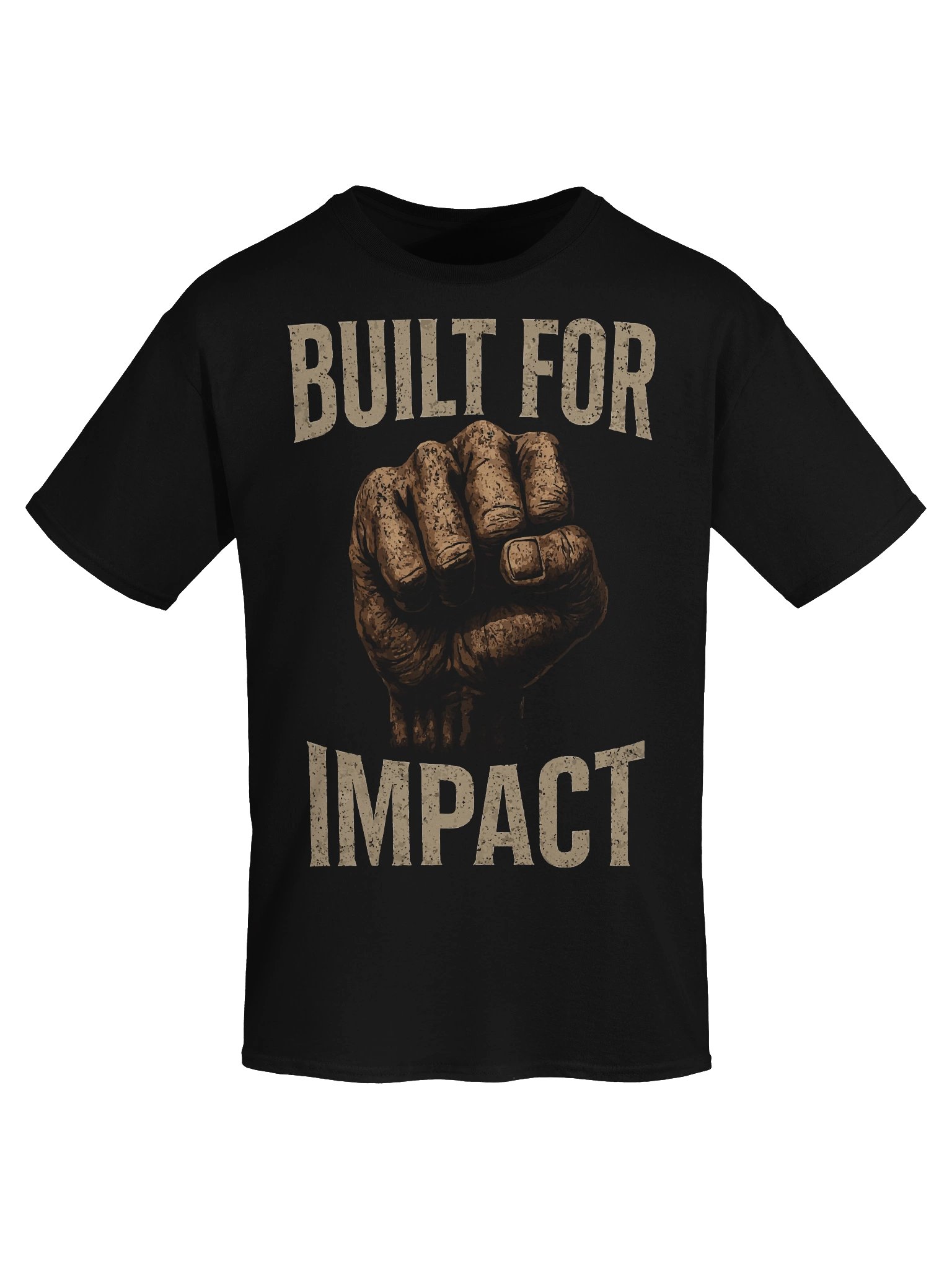“Built for Impact" – Power Fist Graphic T-Shirt product image (7)