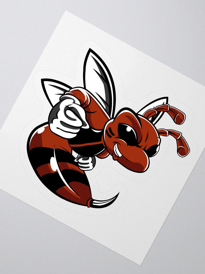 Angry Bee Sticker product image (2)