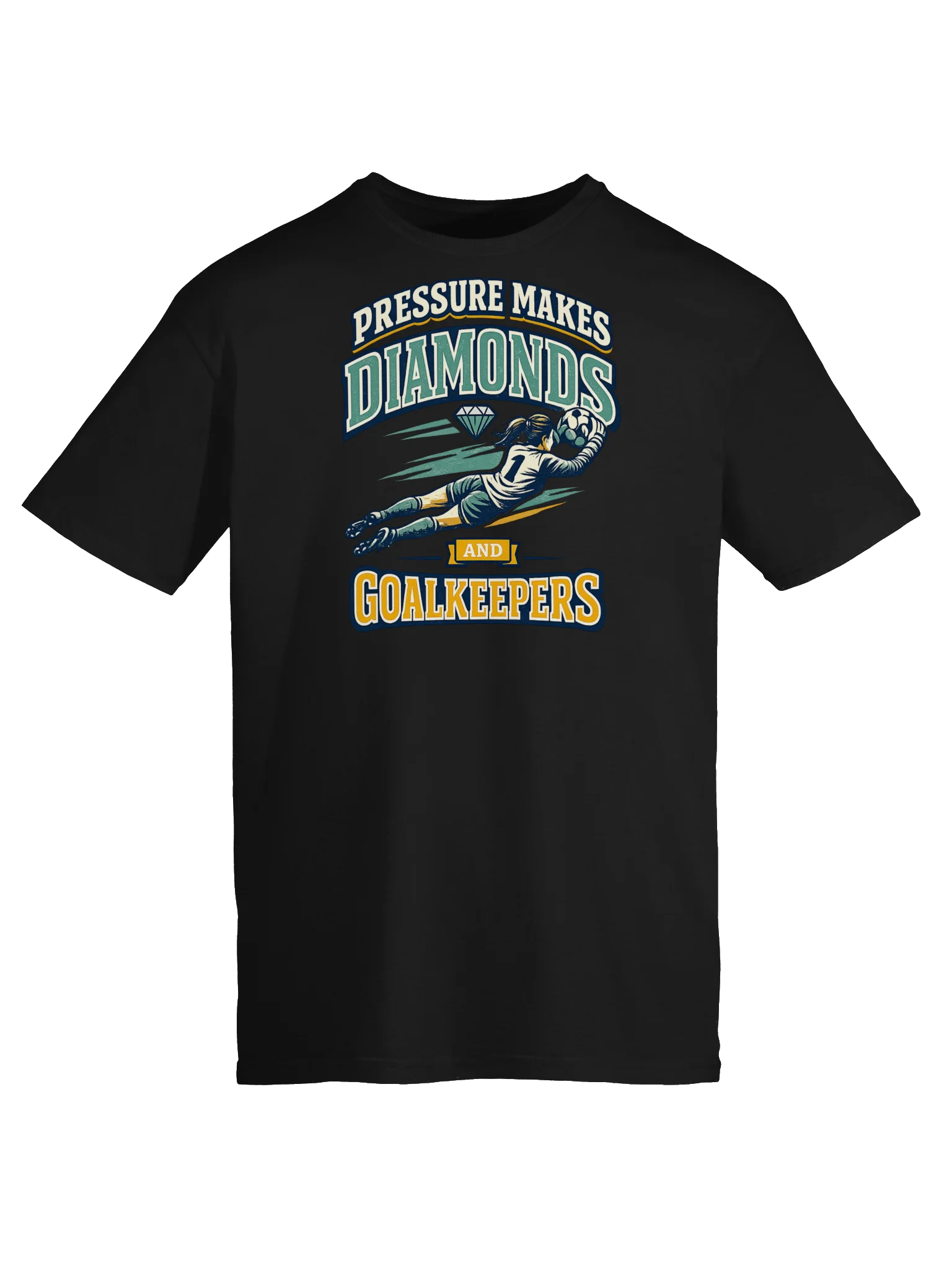 Pressure Makes Diamonds Goalkeeper Tee product image (5)