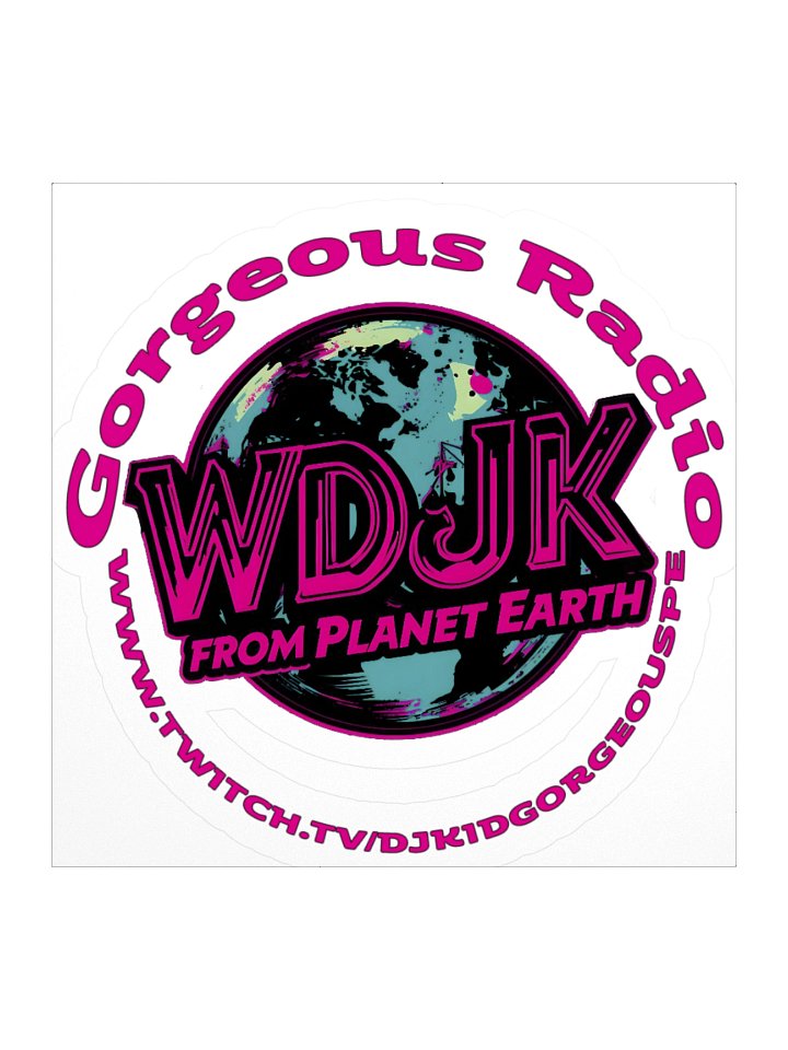 WDJK logo + url sticker product image (1)