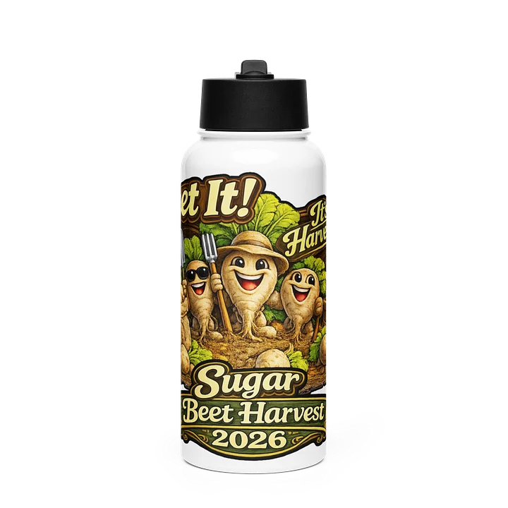 Beet It! Harvest Time Stainless Steel Bottle product image (1)