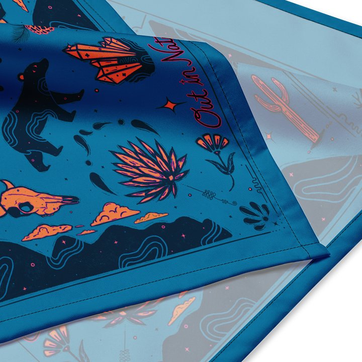 Out in Nature Bandana — Symmetrical Desert Print product image (3)