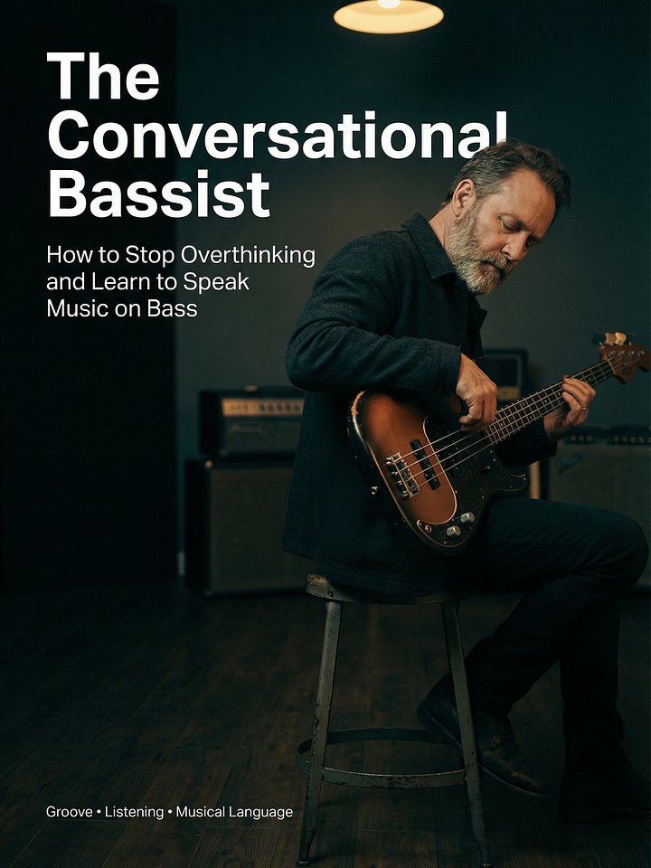 The Conversational Bassist: How to Stop Overthinking and Start Playing Music That Makes Sense product image (1)