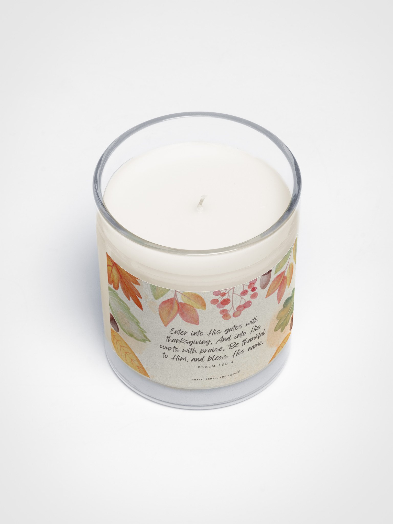 Psalm 100:4 Candle product image (3)