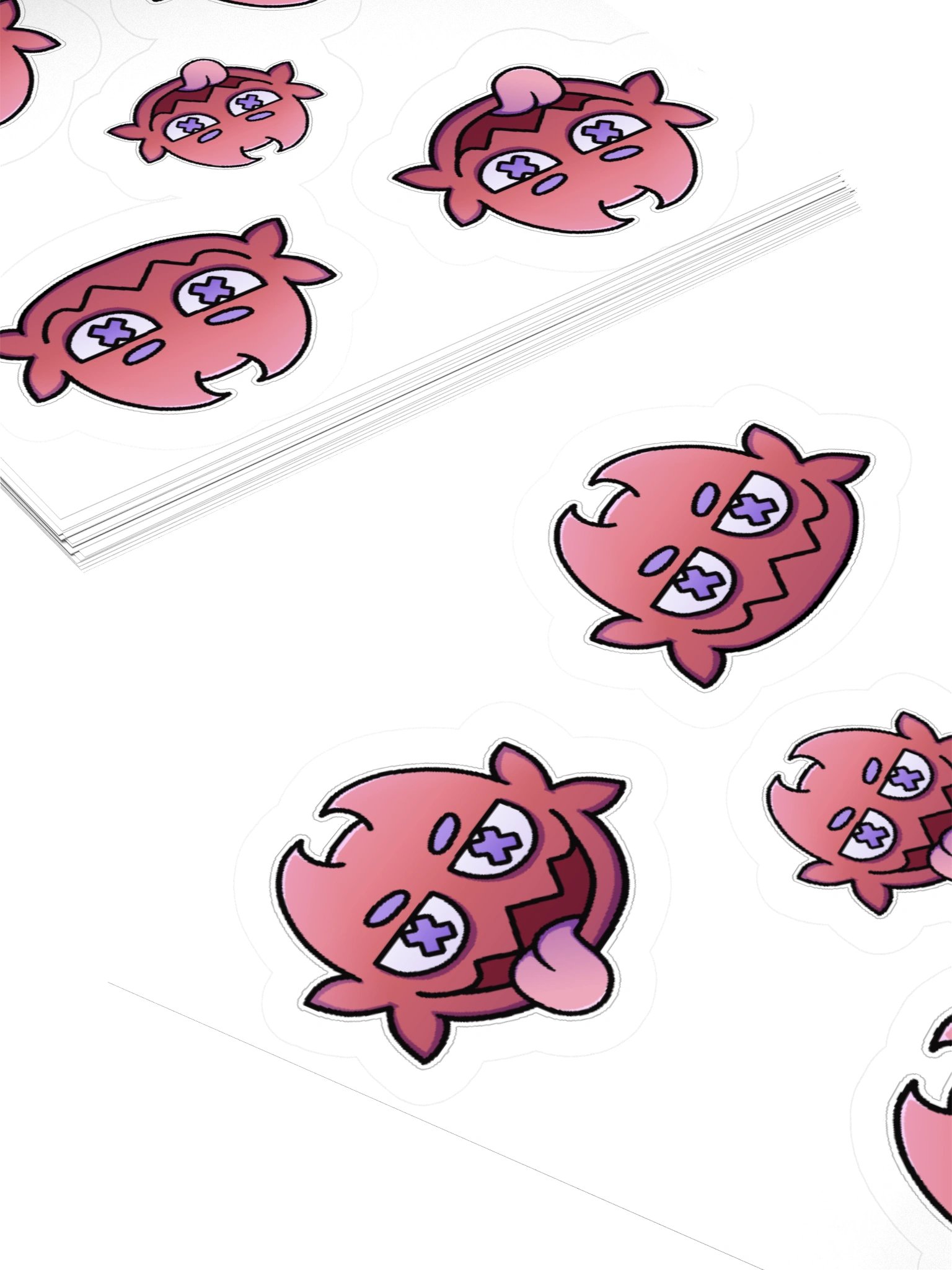 Red Pocatto Sticker Set product image (4)