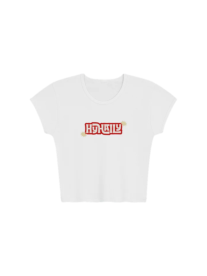 hi you're hot & i love you baby tee product image (1)