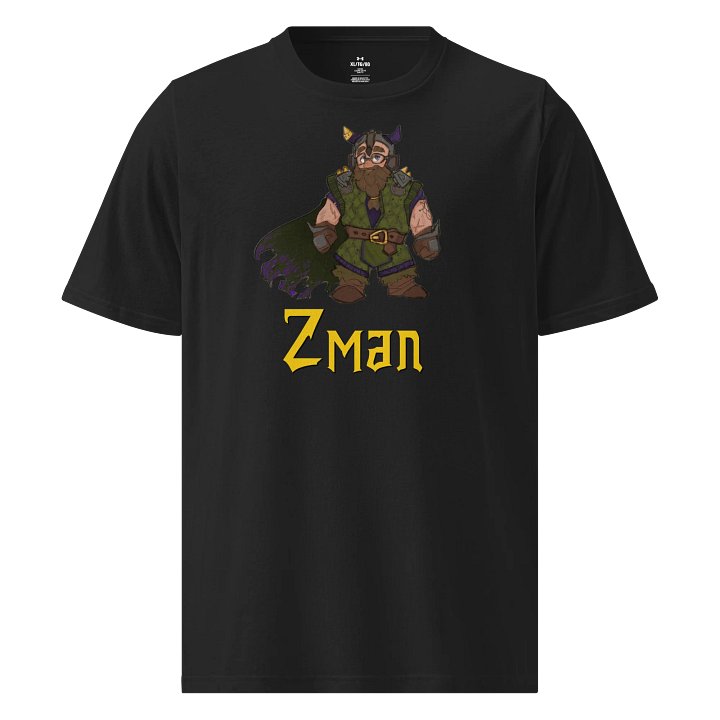 Zman the Dwarf Athletic Shirt product image (1)