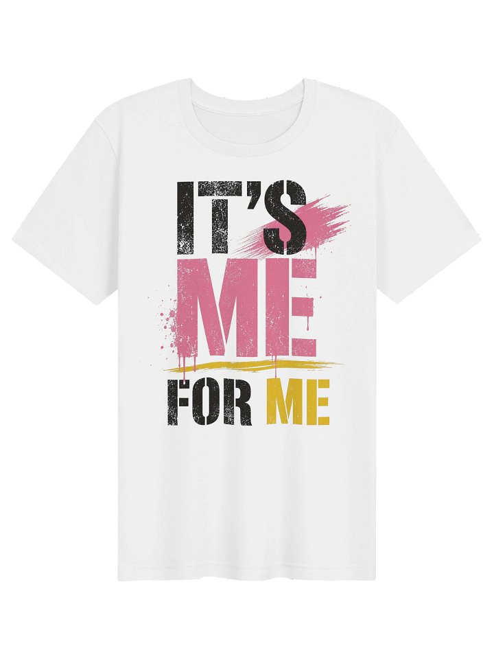 It's Me For Me Tee — White product image (1)