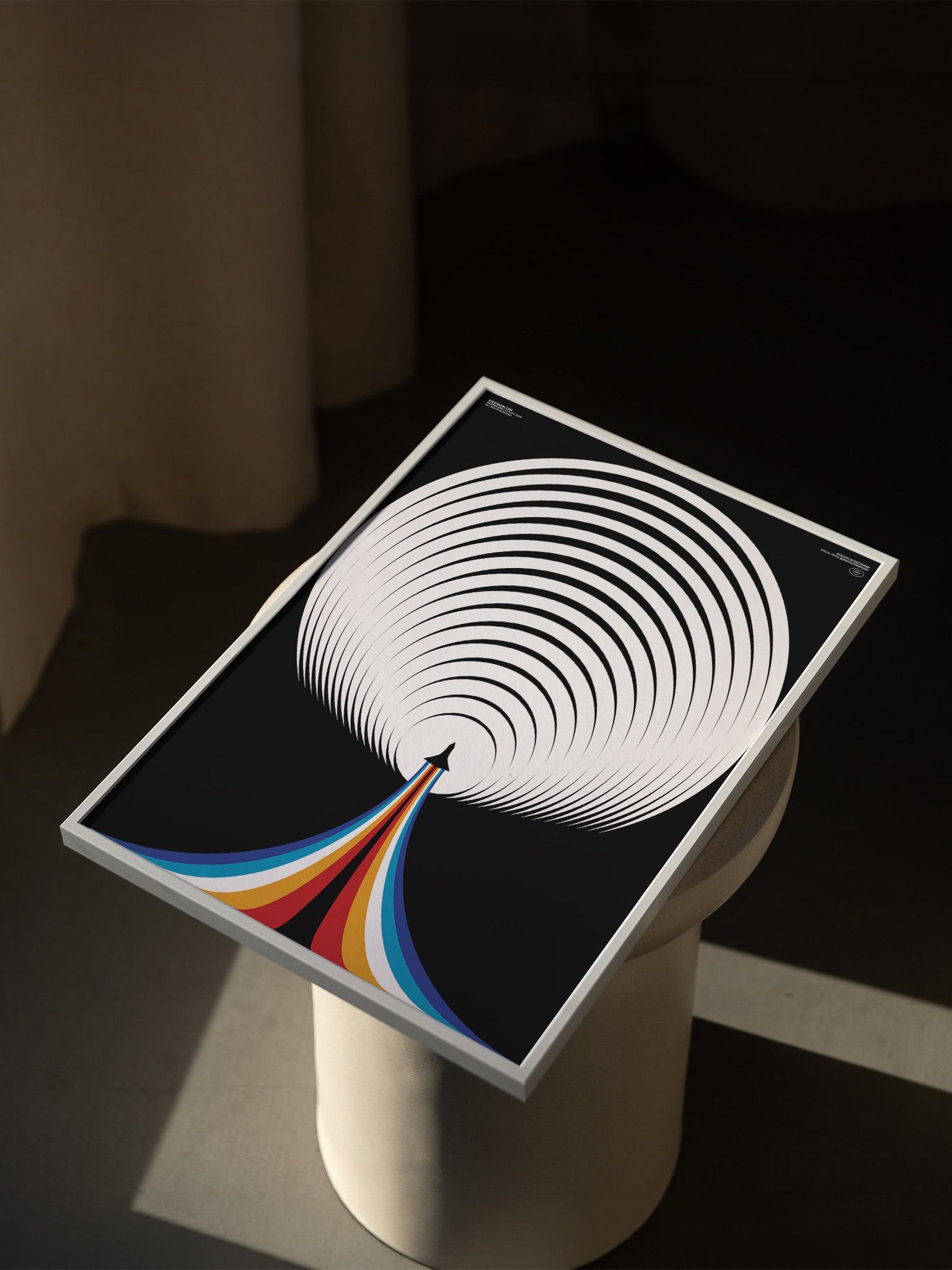 "DEPARTURE" Framed Poster product image (45)