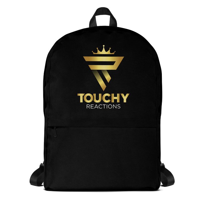 Touchy Reactions Logo Backpack product image (1)