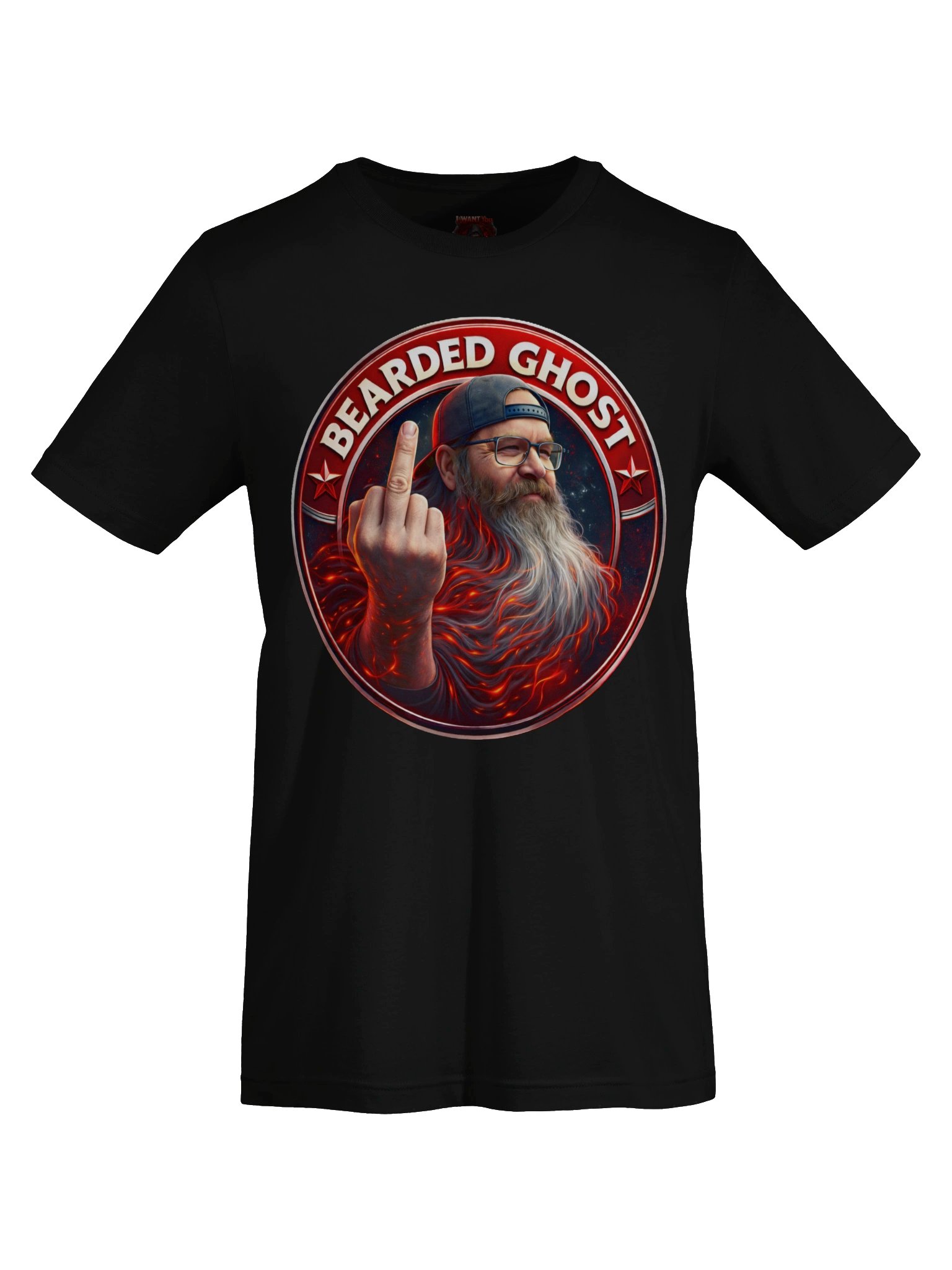 Beardedghost Badass T-shirt product image (43)