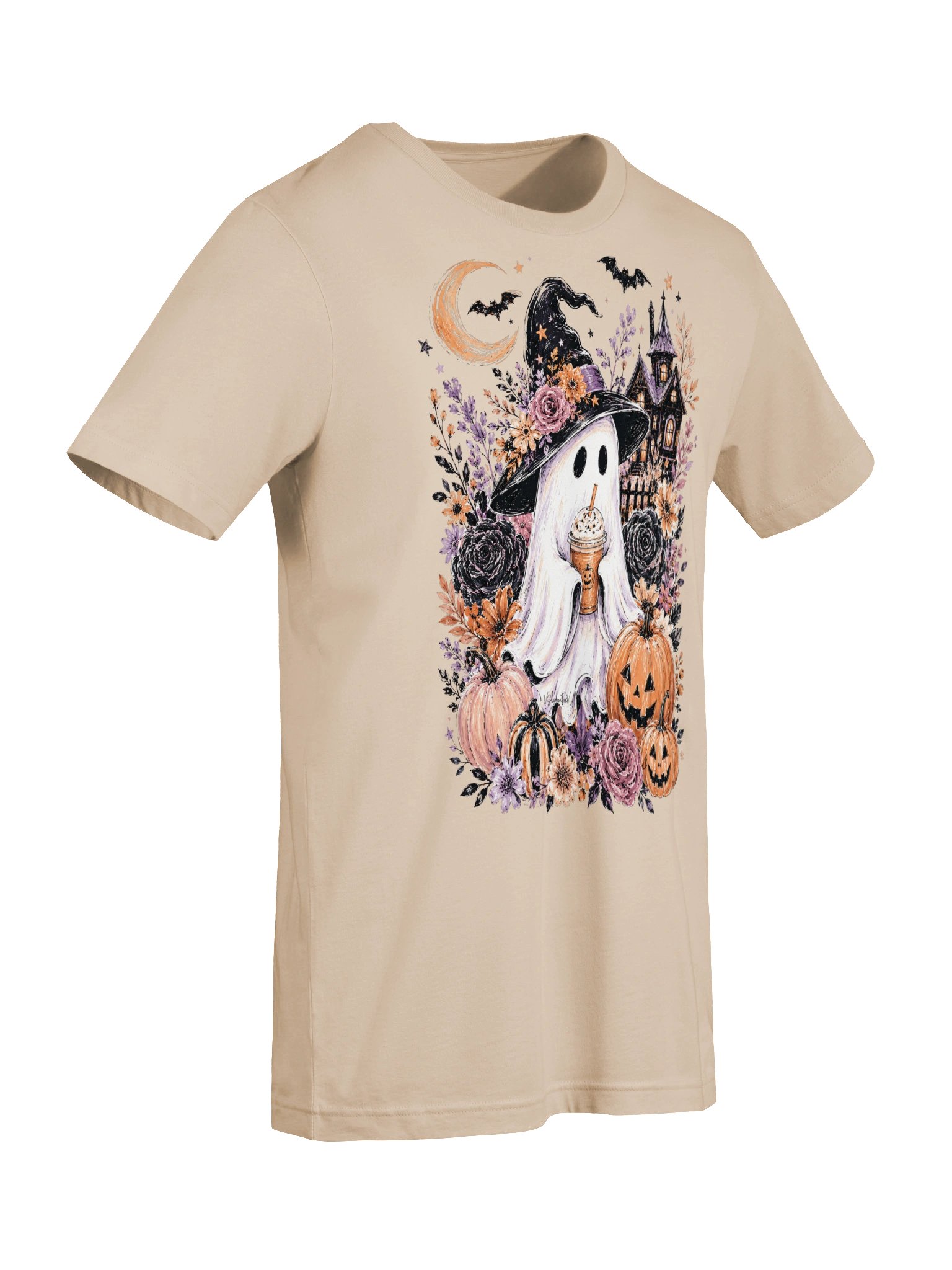 Witchy Ghost Coffee Tee product image (85)