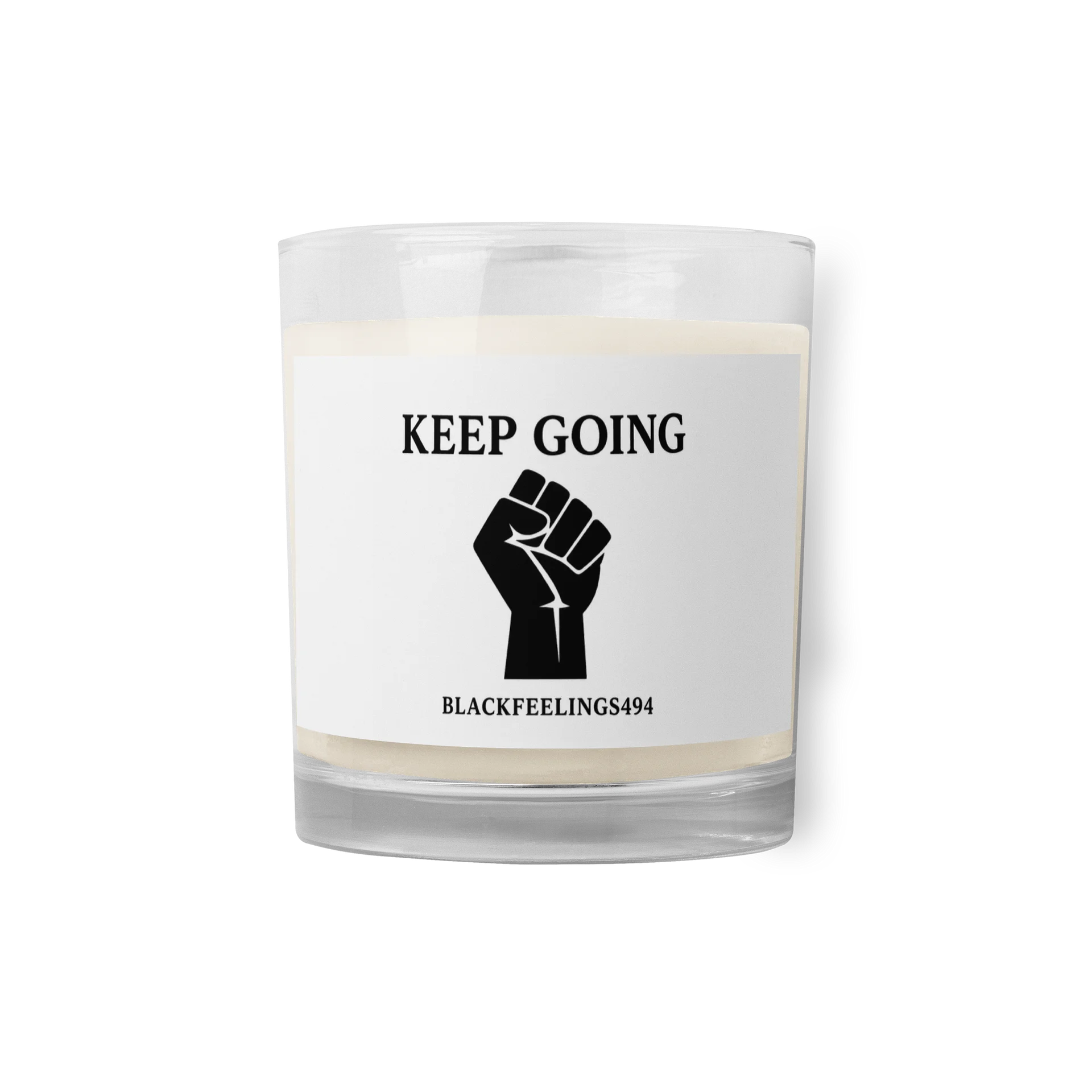 Keep Going – Inspirational Candle product image (1)