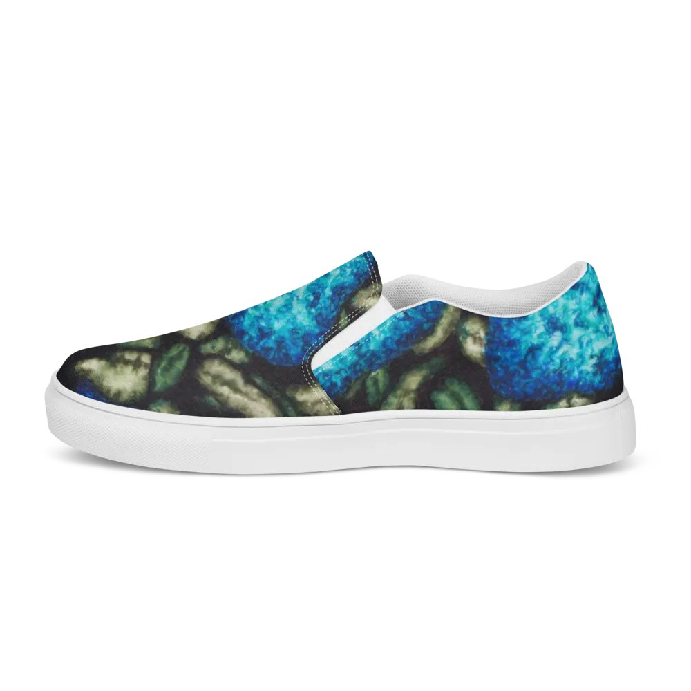 HYDRANGEAS IV women's slip-on canvas shoes product image (11)