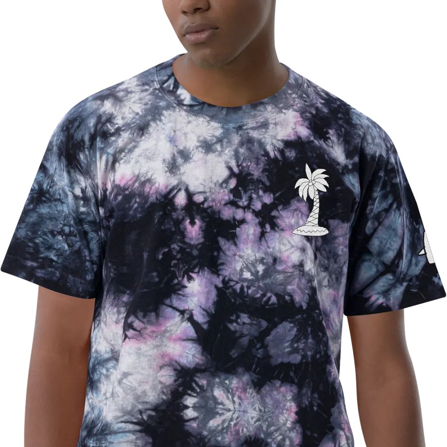 Chirp Embroidered Tie-Dye Tee product image (4)