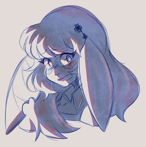 ♡

#Art #oc #furry #anthro #rabbit #bunny