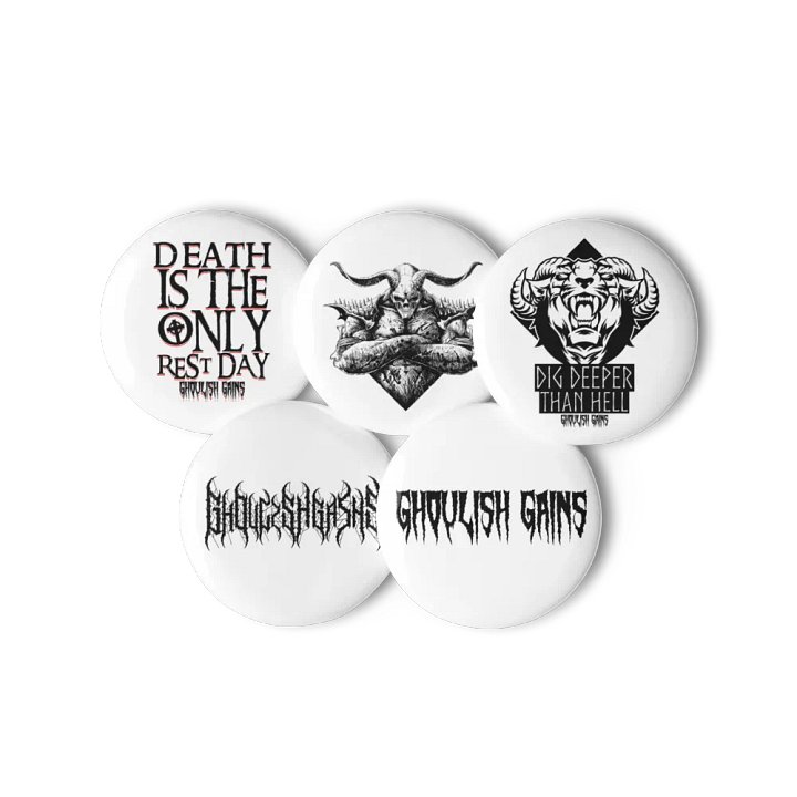 Ghoulish Gains Assorted Pins product image (1)