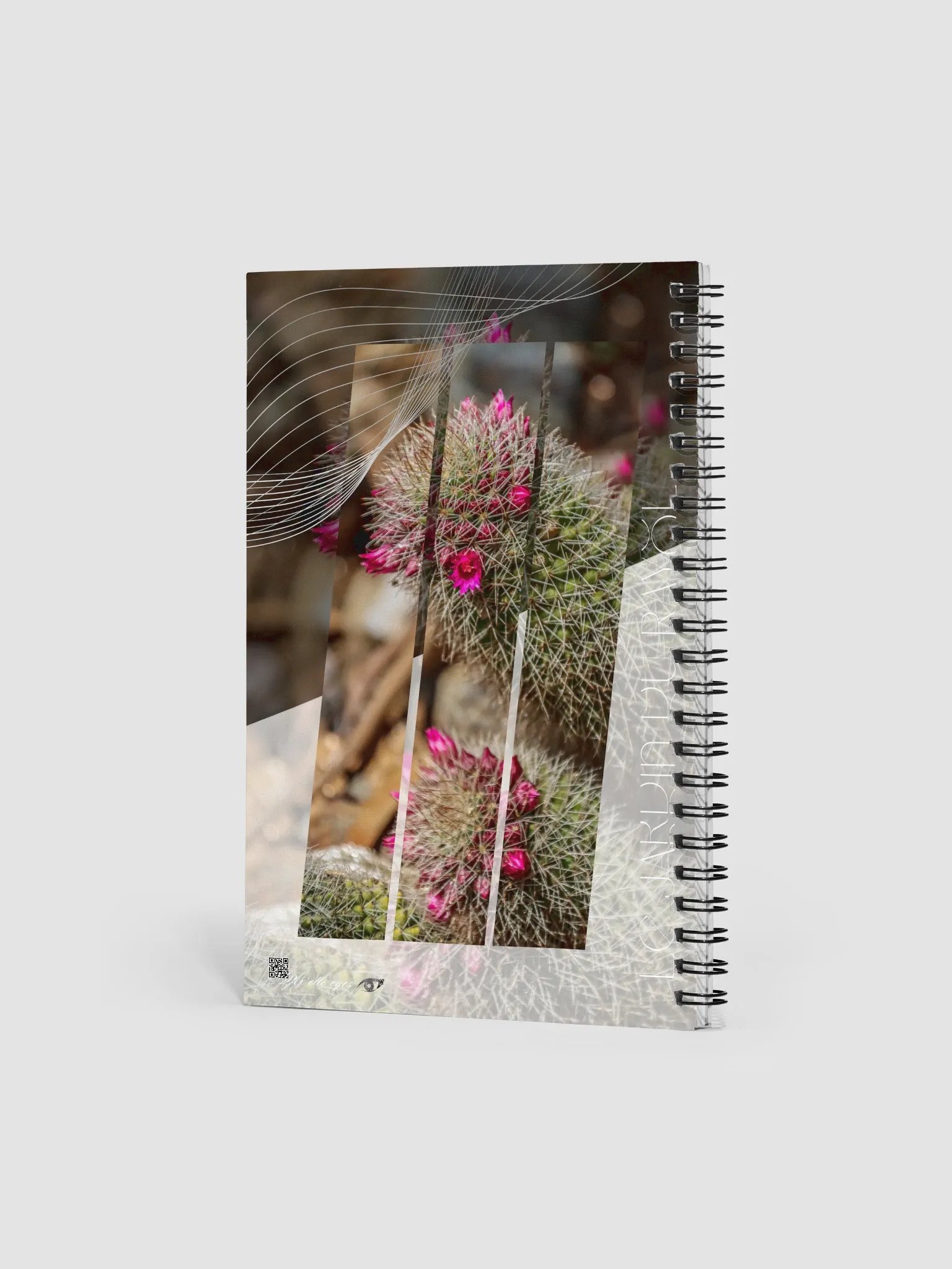 GeoGraphik Notebook – Flowers of Spikes – Jardin du Rayol – A5 Format product image (2)