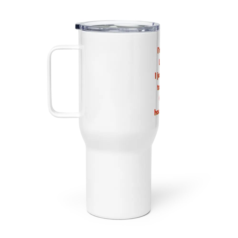 Motivational Work Ethic Travel Mug product image (1)