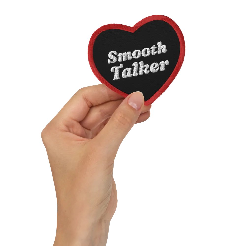 Smooth Talker Embroidered Patch product image (2)