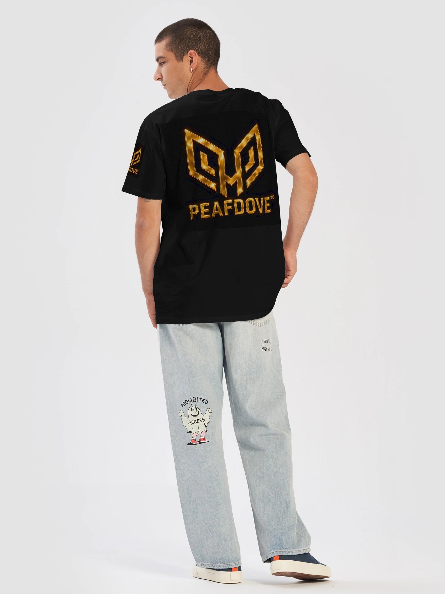 PEAFDOVE® HOUSE SYMBOL — Front & Back Statement Shirt product image (8)