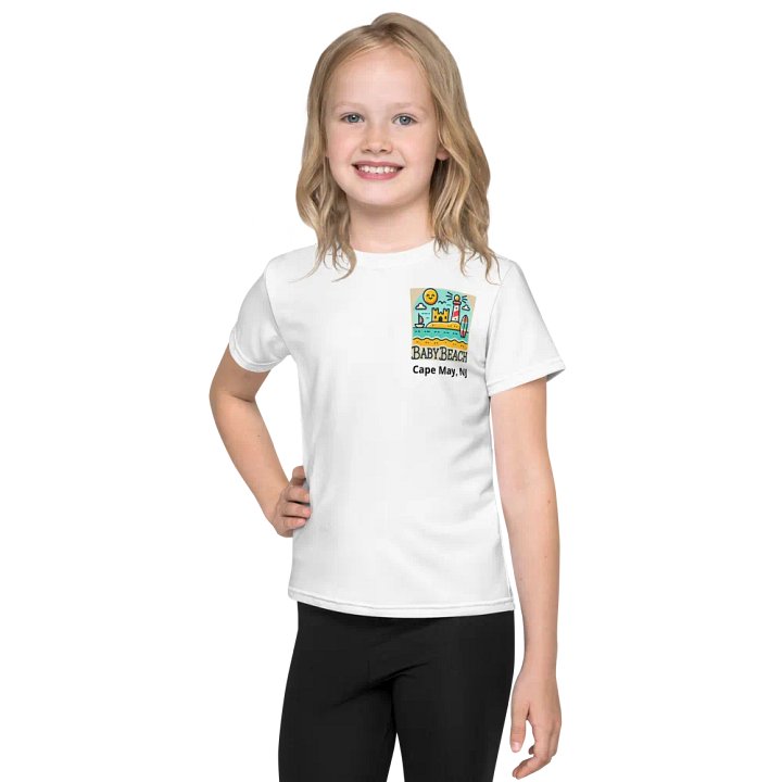Sunshine Shores All-Over Print Kid's Tee - Cape May, NJ product image (1)