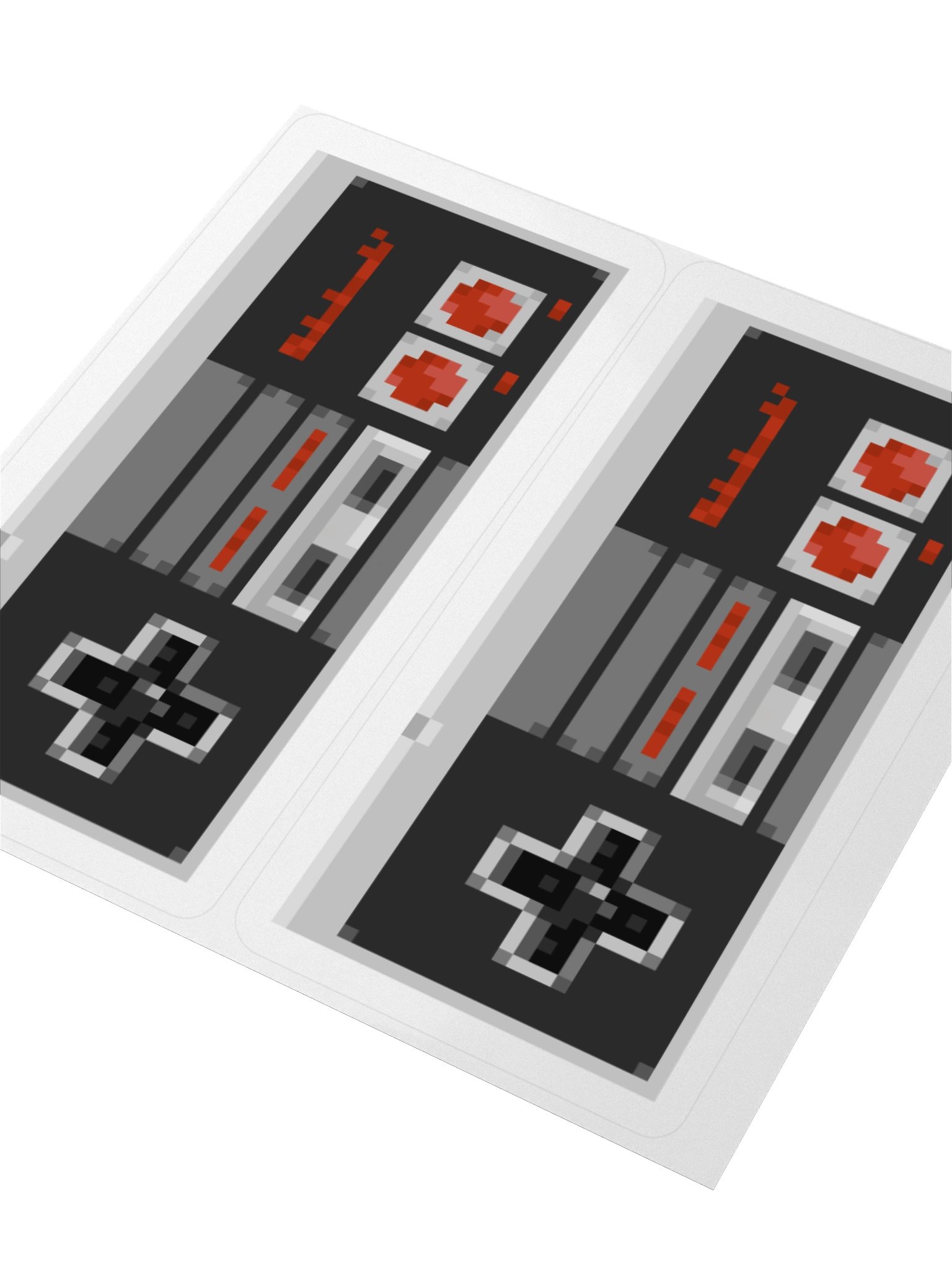 NES Controller Pixel Art Sticker Set product image (7)