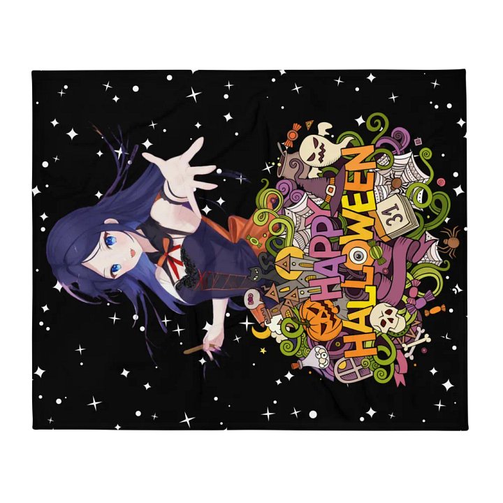 Halloween Anime Throw Blanket product image (2)