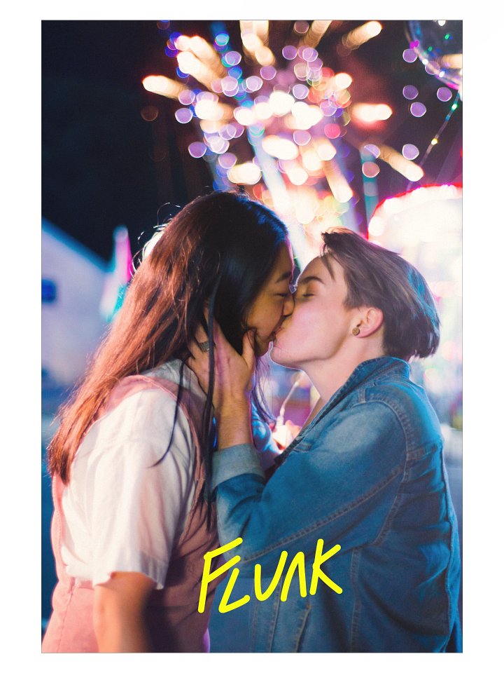 Flunk Ingrid and Dani at the fairground poster product image (1)