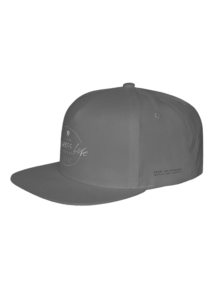 The Business Lyfe Flat Snapback Hat product image (2)