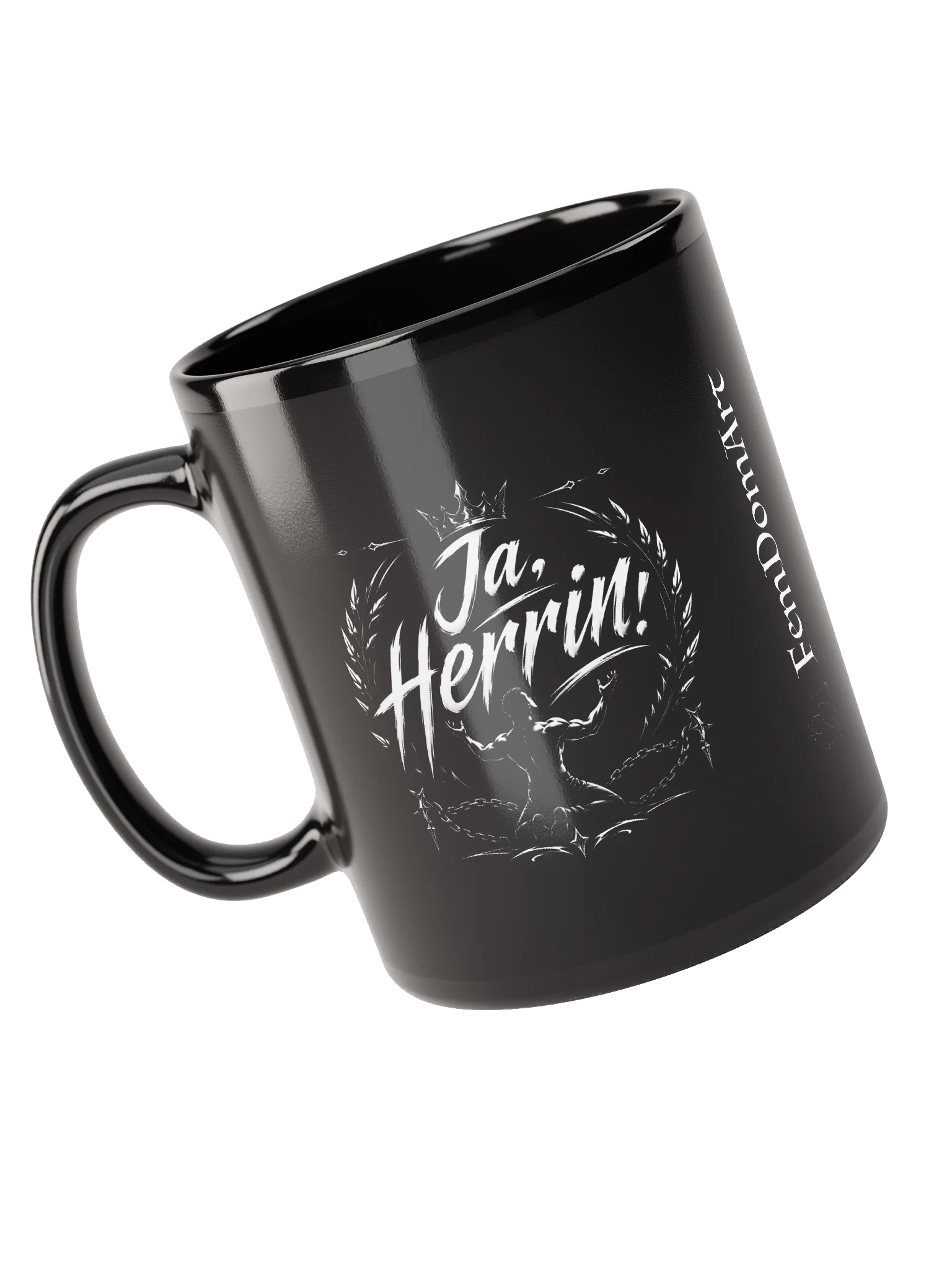 Ja, Herrin! – Geboren, um zu dienen | Dominante Statement-Tasse product image (6)