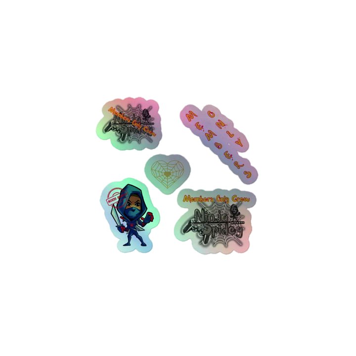 Member Only Holo-Stickers! product image (1)
