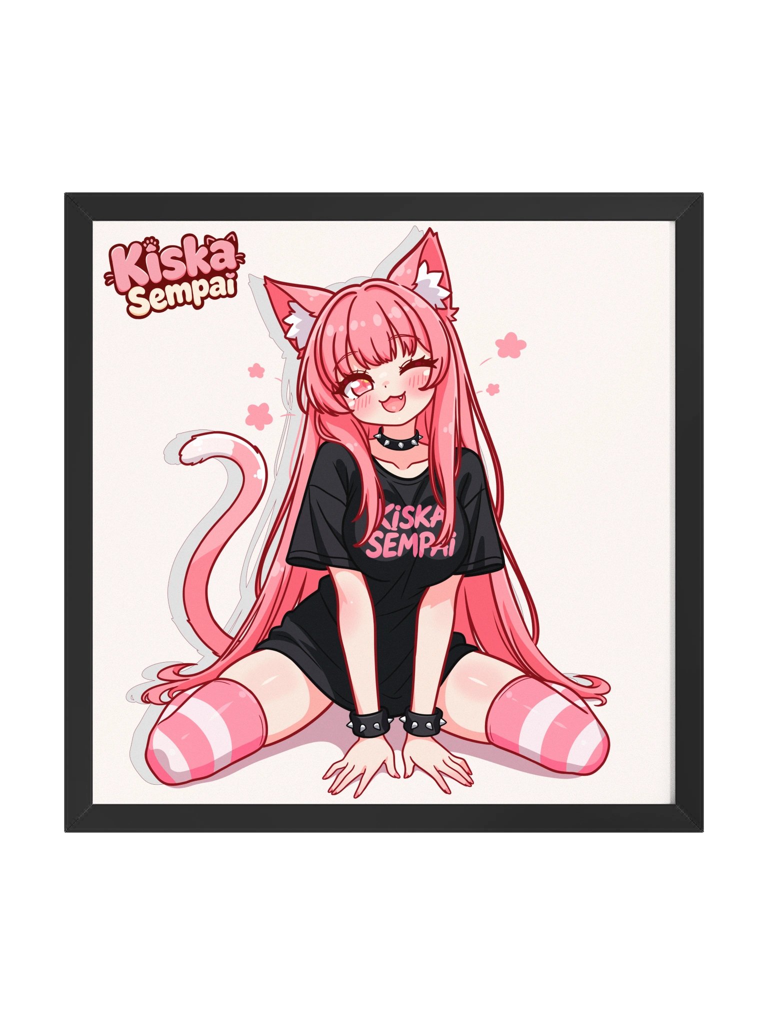 E-Catgirl Kiska ☆ Framed Wall Art product image (2)