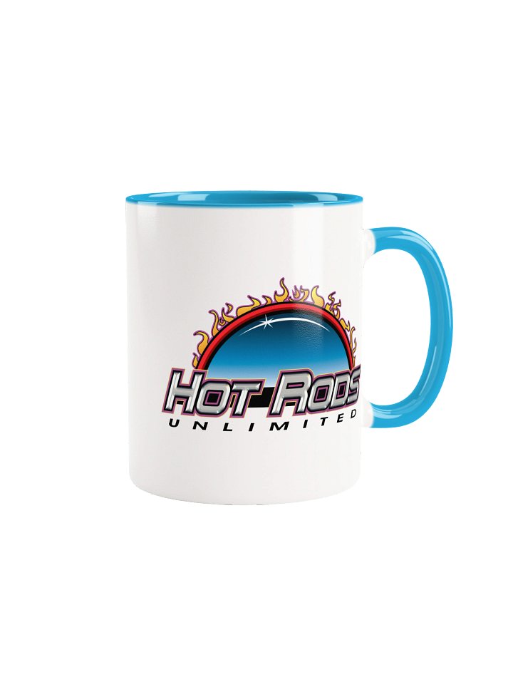 HRU Flames Mug - Blue product image (1)