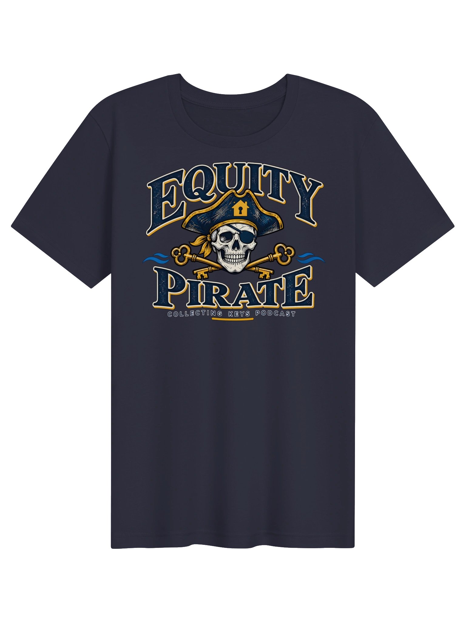 Equity Pirate Podcast Skull Tee product image (5)