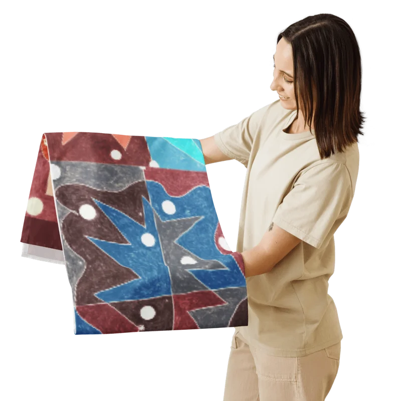 Cartoon University table runner product image (3)