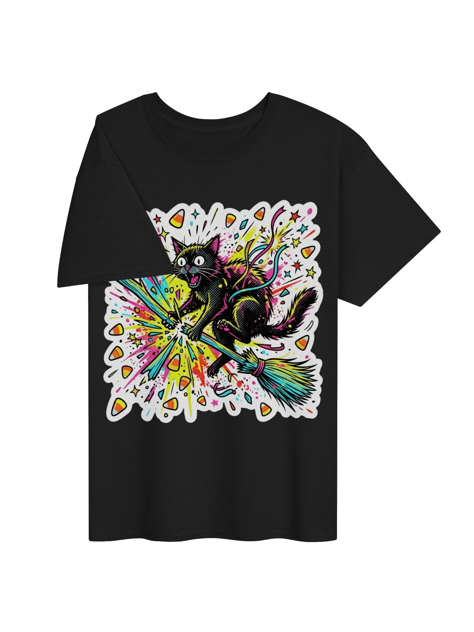 Broom Crash Cat Tee product image (9)