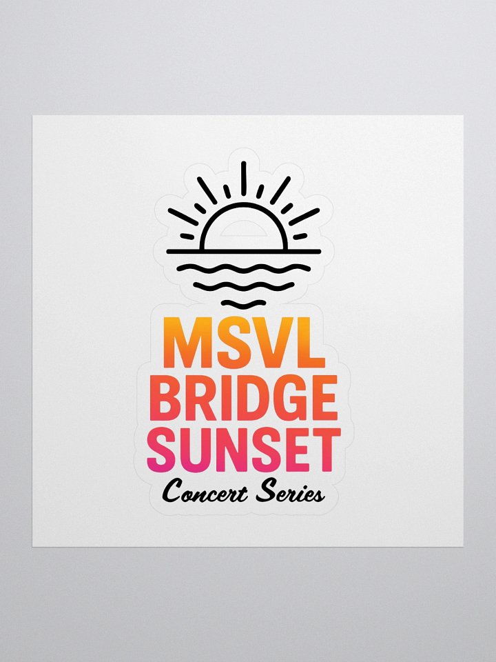MSVL Sunset Sticker product image (1)