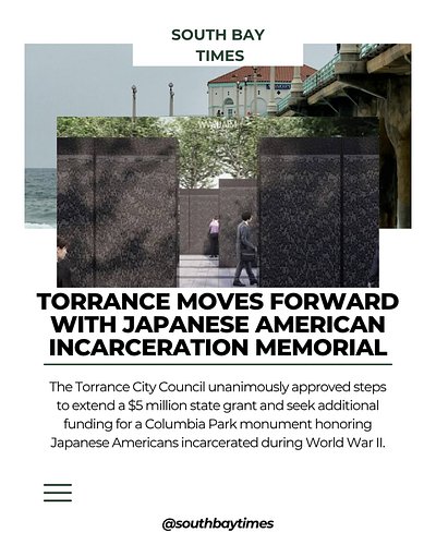 A planned memorial at Torrance’s Columbia Park will feature about 126,000 names, black granite walls and educational displays...
