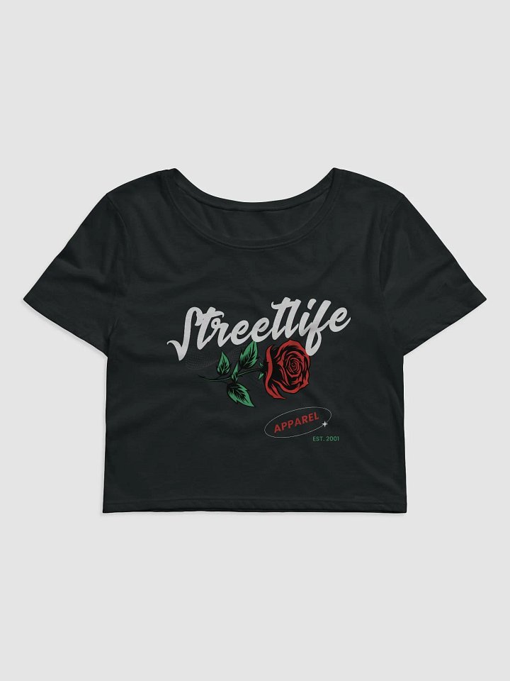 Streetlife Rose Logo Cropped Tee product image (1)