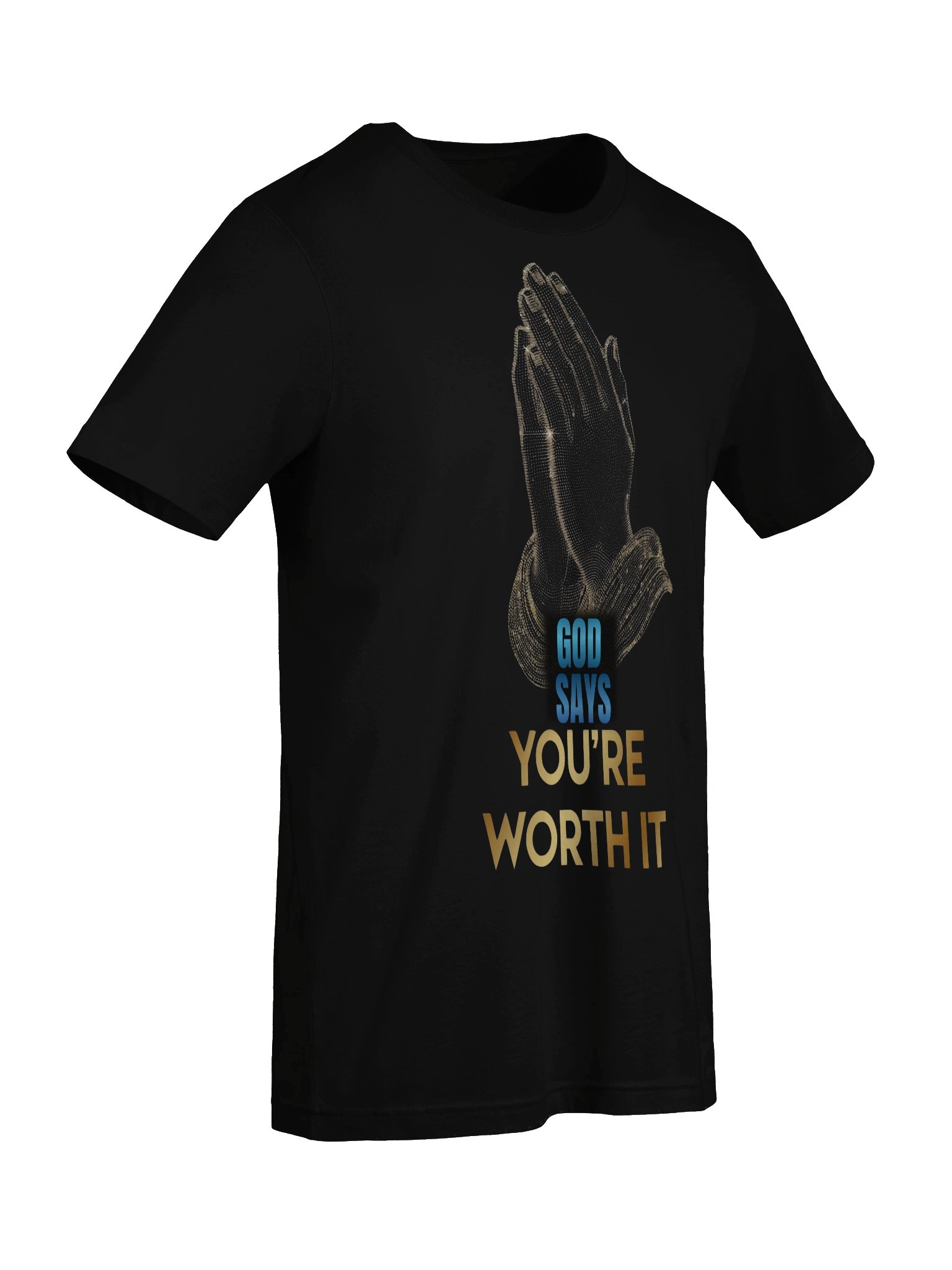 God Says You're Worth It -Divine Worth T-Shirt product image (9)