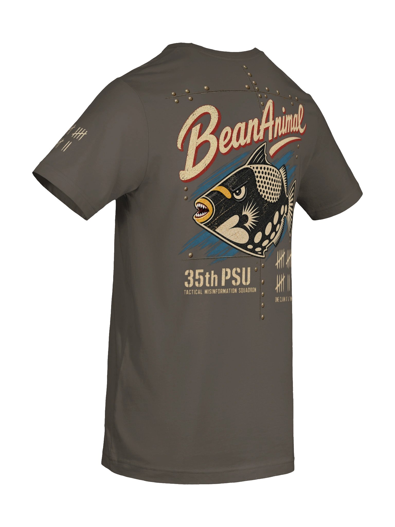 BeanAnimal 35th PSU Tactical Misinformation Squadron Tee product image (18)