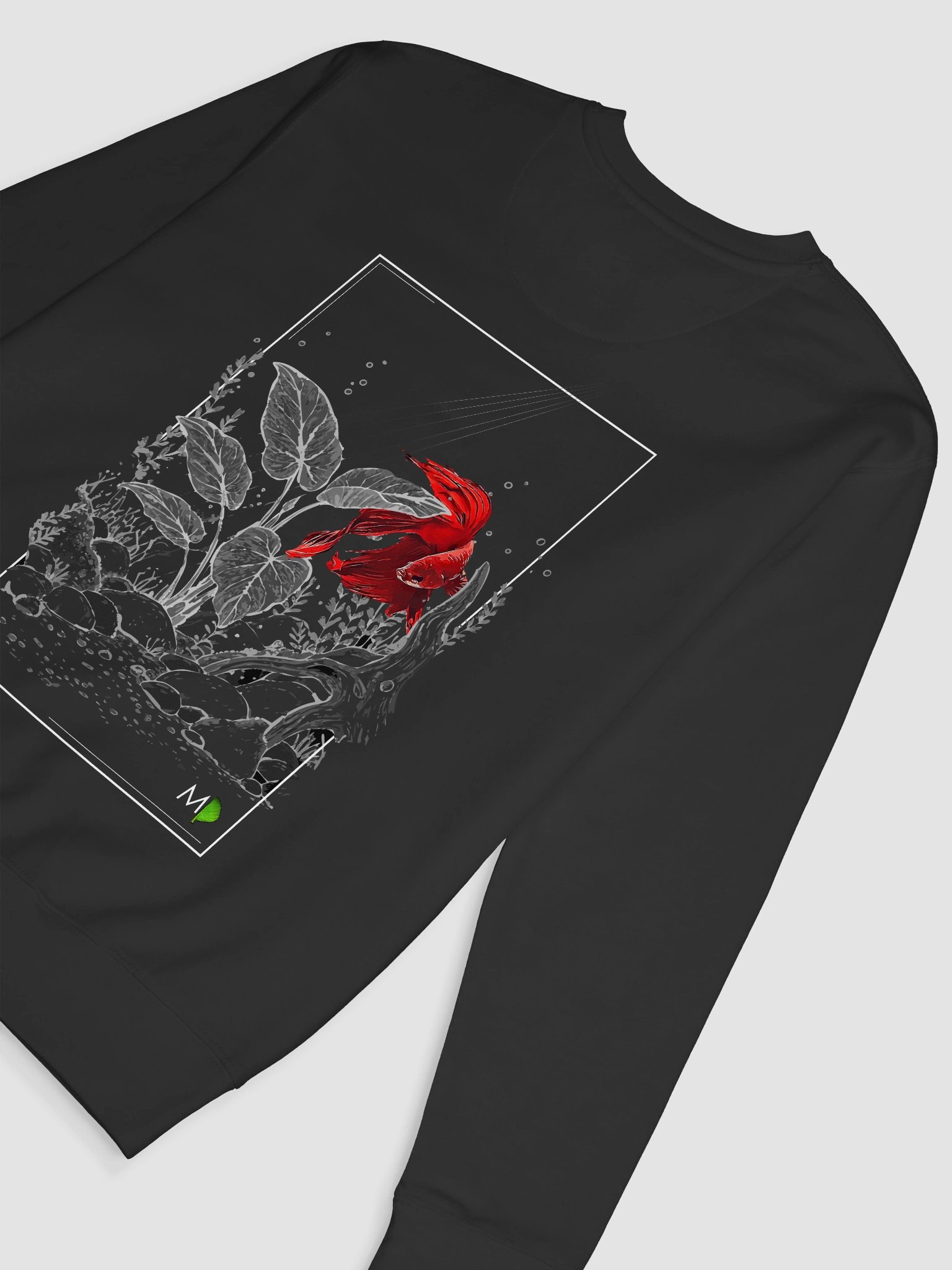 Naturalist - Red Betta BACK PRINT Sweatshirt product image (3)