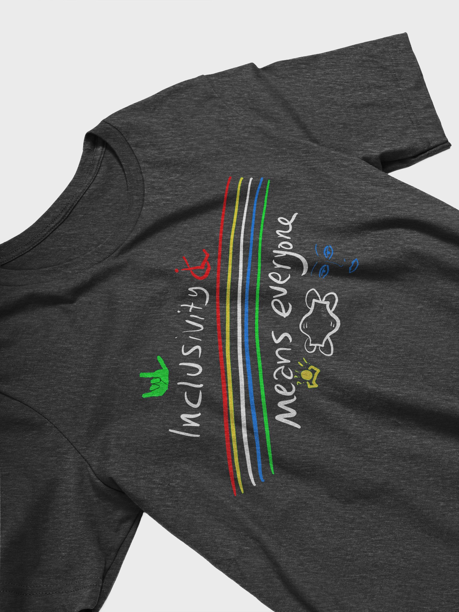 Inclusivity Means Everyone tee product image (11)