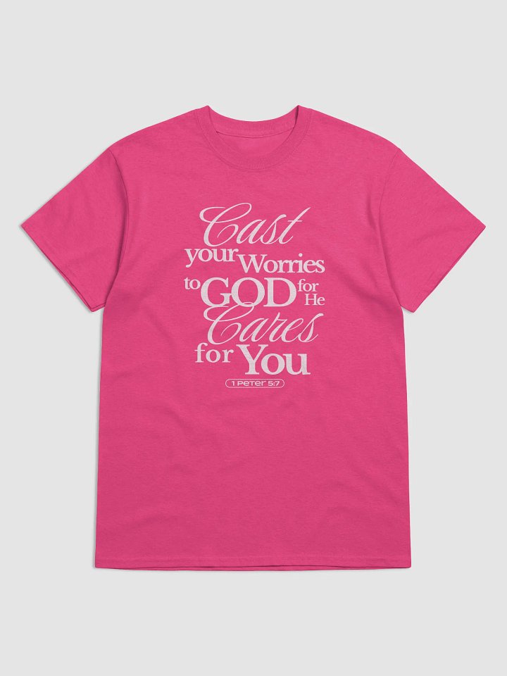Cast Your Worries T-shirt product image (1)