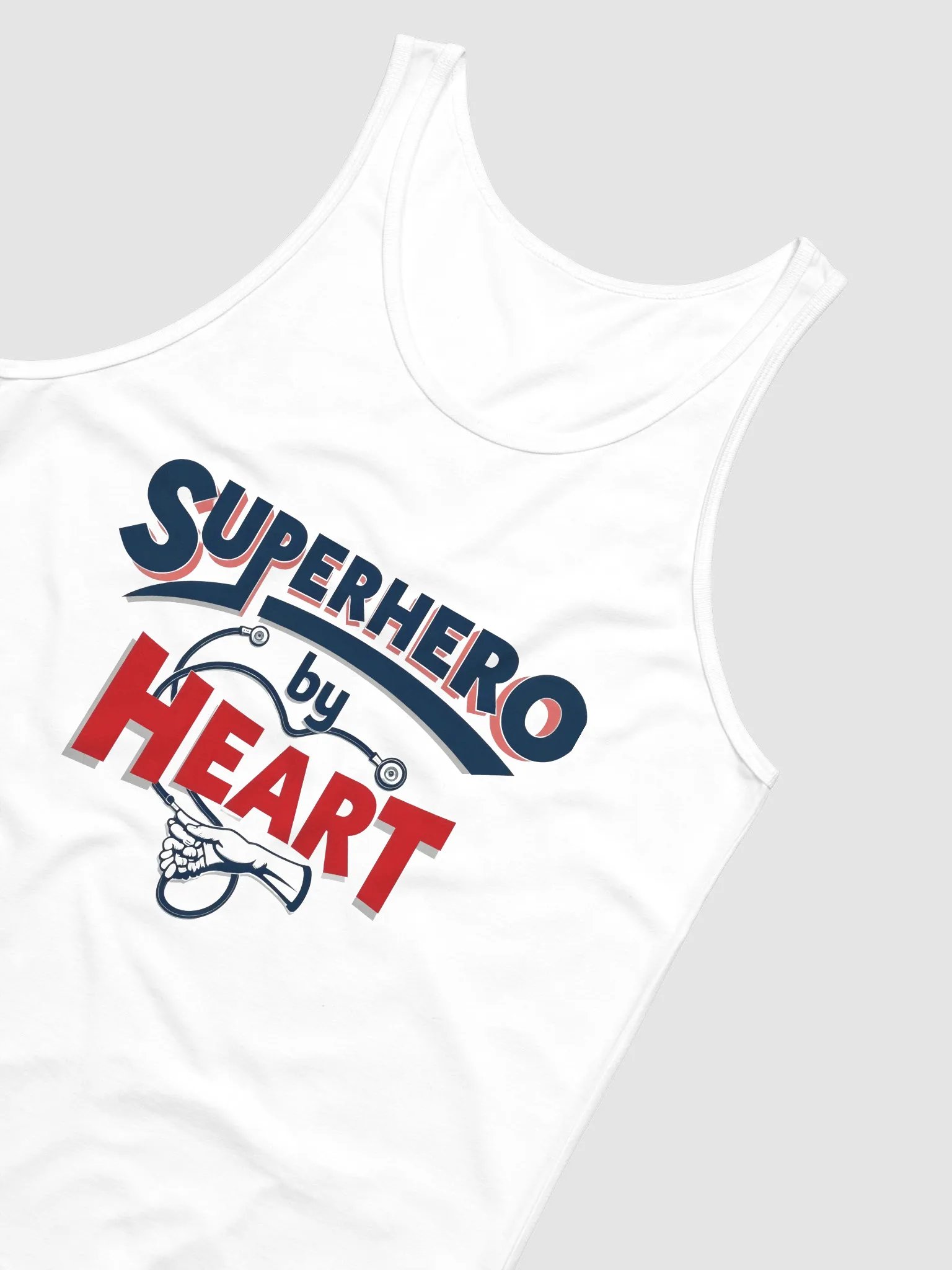 Mechanical Heart Superhero Tank product image (22)
