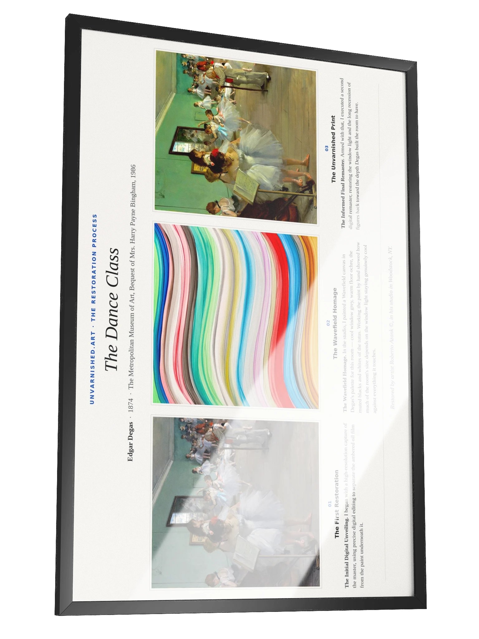 The Dance Class — Framed Process Poster product image (2)