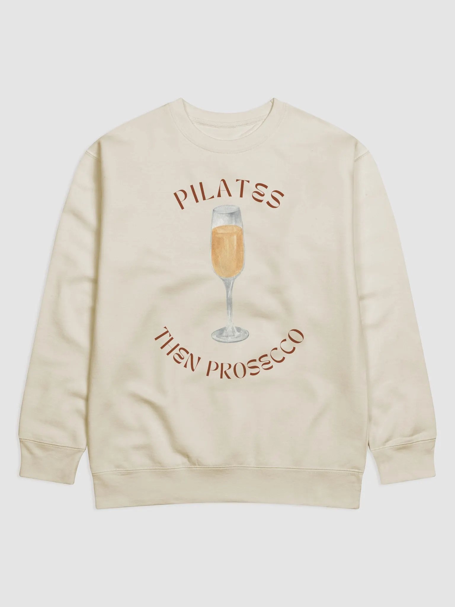 Pilates Then Prosecco Pullover product image (1)